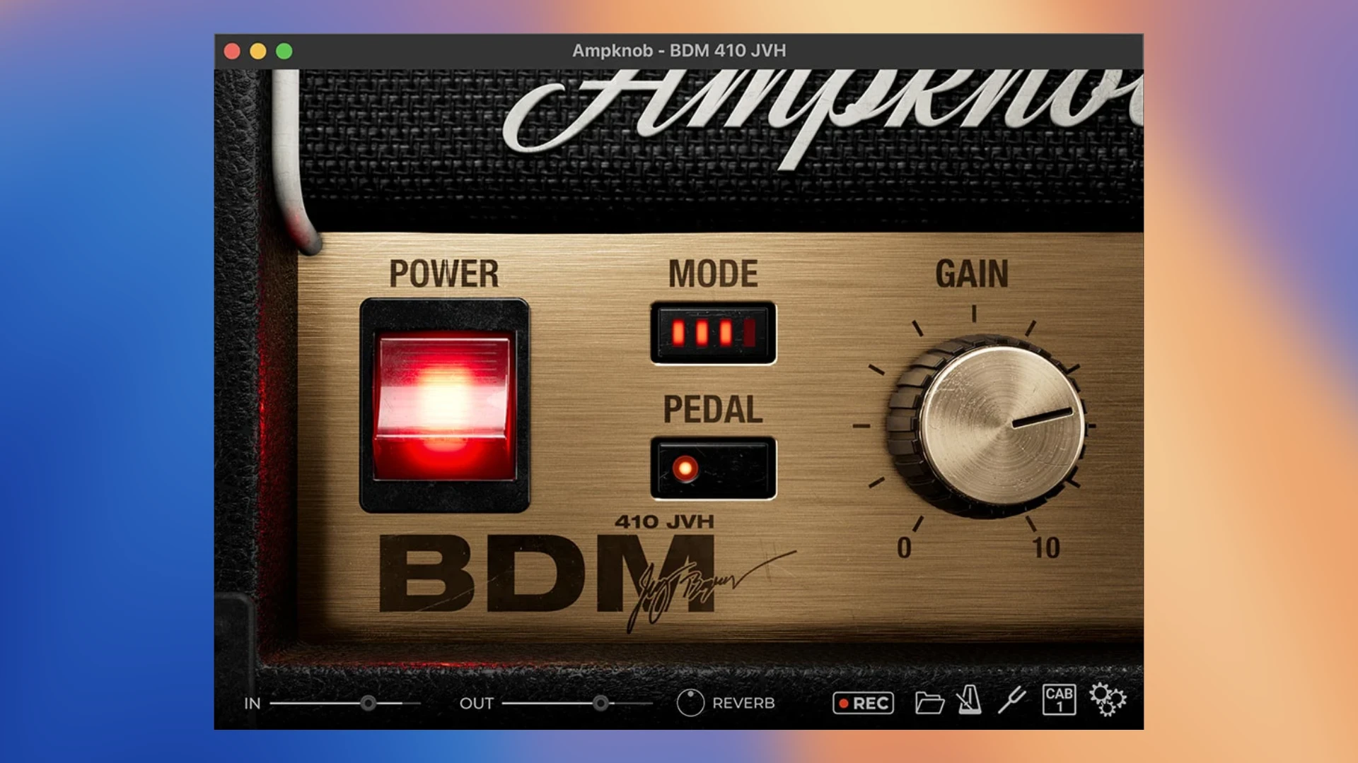Bogren Digital Ampknob BDM 410 JVH screenshot 1